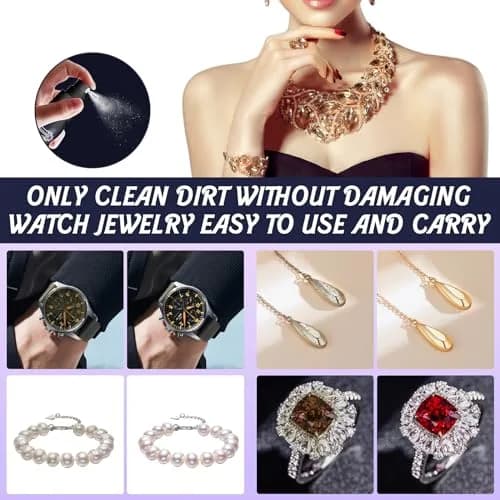 iaredon Jewelry Cleaner 30ml | Fast, Safe & Effective Jewelry Shine Solution thumbnail 5