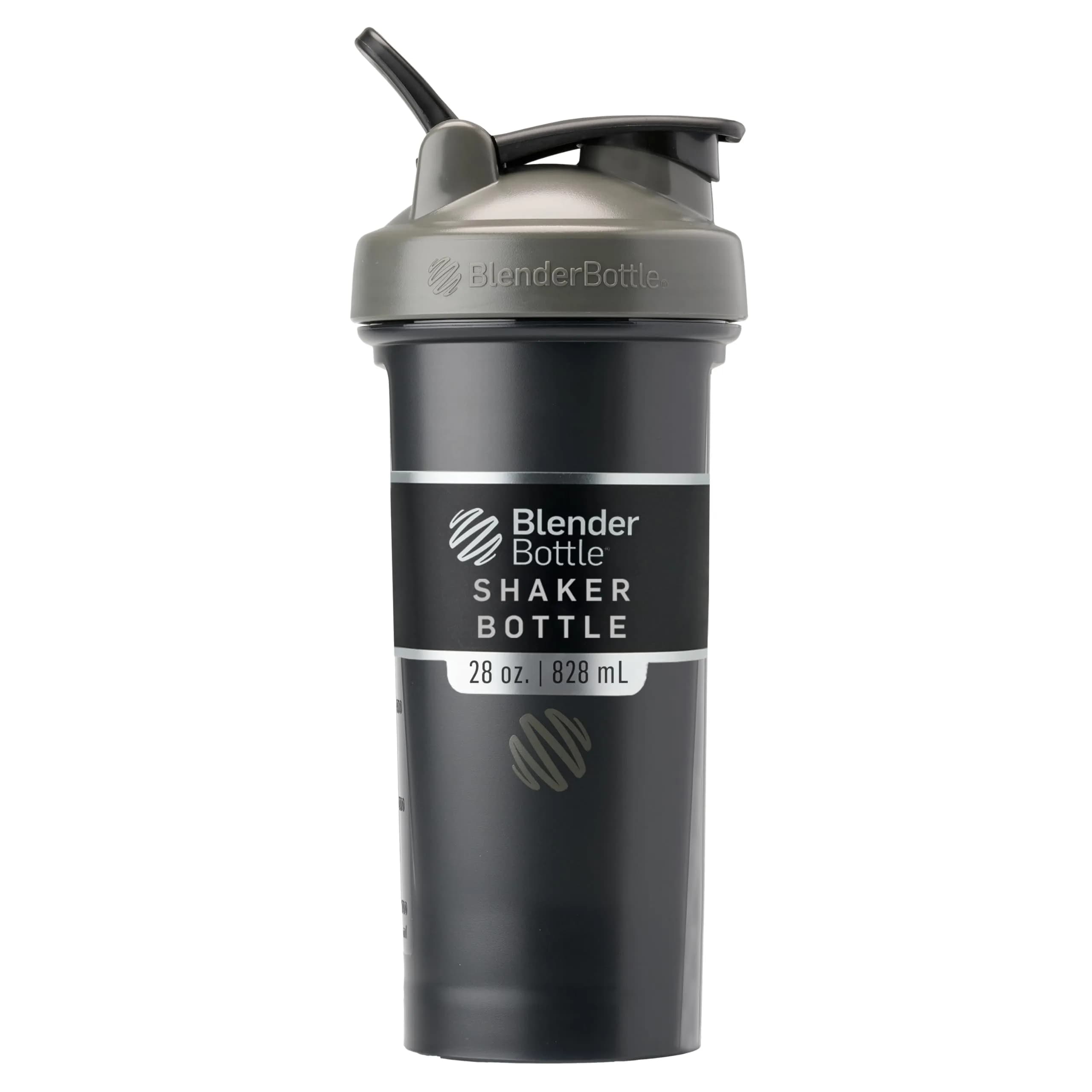 BlenderBottle Classic V2 Shaker Bottle 709ml (24oz) | Powerful Mixing System with Stainless Steel Whisk