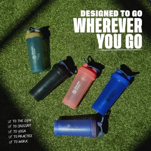 BlenderBottle Classic V2 Shaker Bottle 709ml (24oz) | Powerful Mixing System with Stainless Steel Whisk thumbnail 5