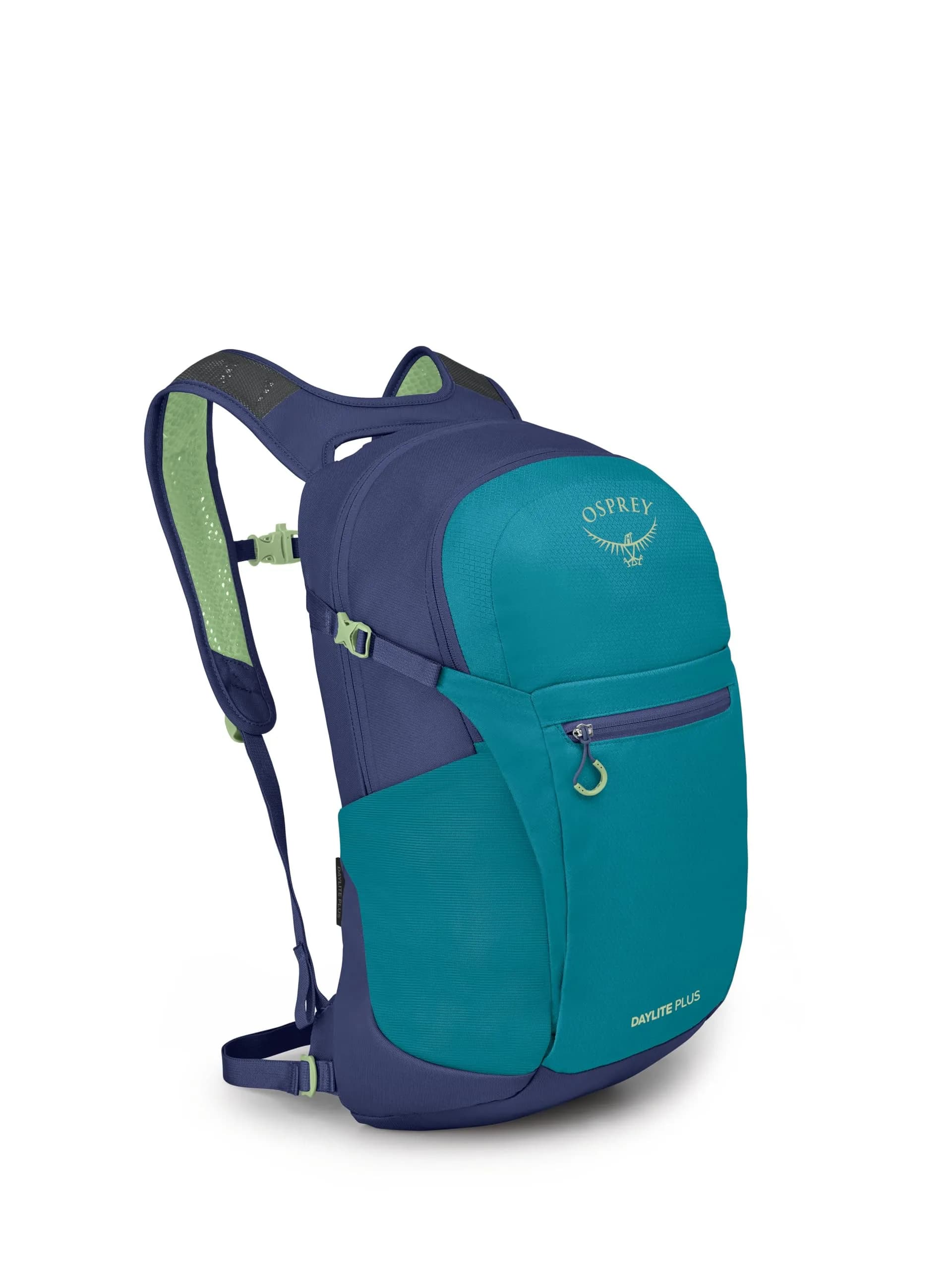 Osprey Daylite Plus Commuter Backpack 20L (1.29lb) | Tan Concrete Everyday Carry — Blue Spikemoss/Alkaline / One Size