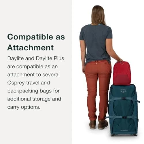 Osprey Daylite Plus Commuter Backpack 20L (1.29lb) | Tan Concrete Everyday Carry thumbnail 5