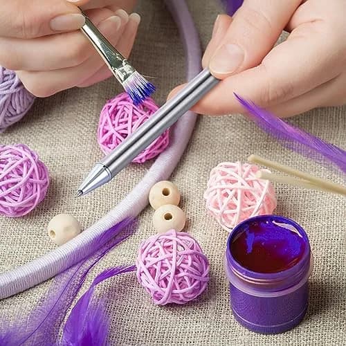 Qilery 15 Set Stainless Steel Resin Blank Epoxy Pens | 0.5mm Line Size thumbnail 5