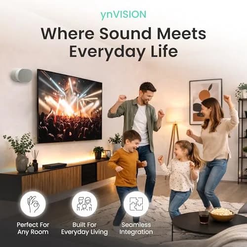 ynVISION.DESIGN White 2 Pack Wall Mount for Sonos Era 300 | Tilt 18° Swivel ±21° thumbnail 4