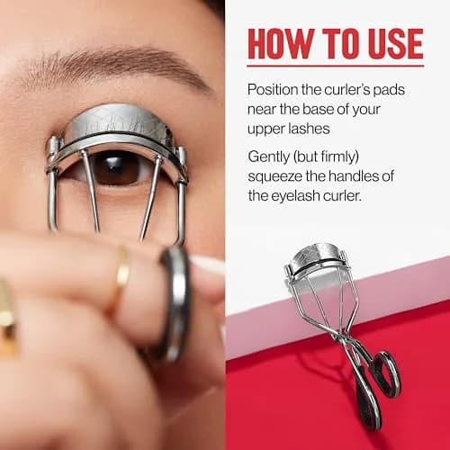 Revlon Lash Curler for Natural Curl | Ergonomic Silicone Lash Tool with Replacement Pad thumbnail 8