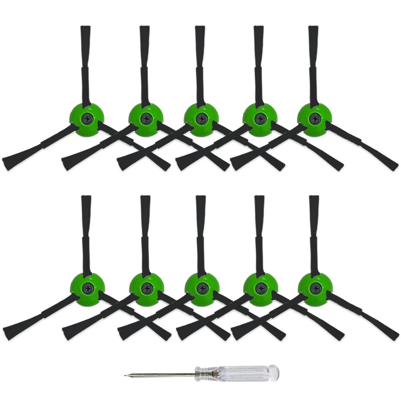 Soniicmomo 10 Pack Replacement Side Brushes for iRobot Roomba i & j & e Series | Compatible with i1+/i3+/i4+/i5+/i6+/i7+/i8+/j6+/j7+/j8+/e5/e6 Robot Vacuums - main product image