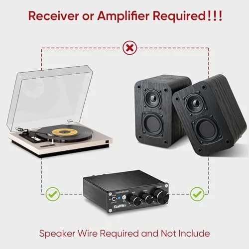RIOWOIS Passive Bookshelf Speakers DS6500M Wood Grain | 2.75-inch Woofer, 2-inch Tweeter, 30W Peak Power, 6-ohm Impedance thumbnail 5