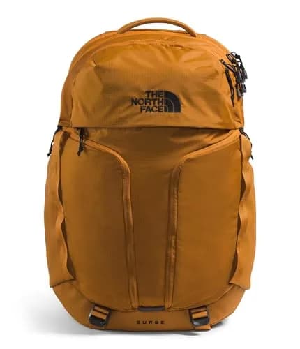 The North Face Surge Commuter Laptop Backpack, Timber Tan, 31L (12" x 7" x 20") | American Chiropractic Association Approved thumbnail 1