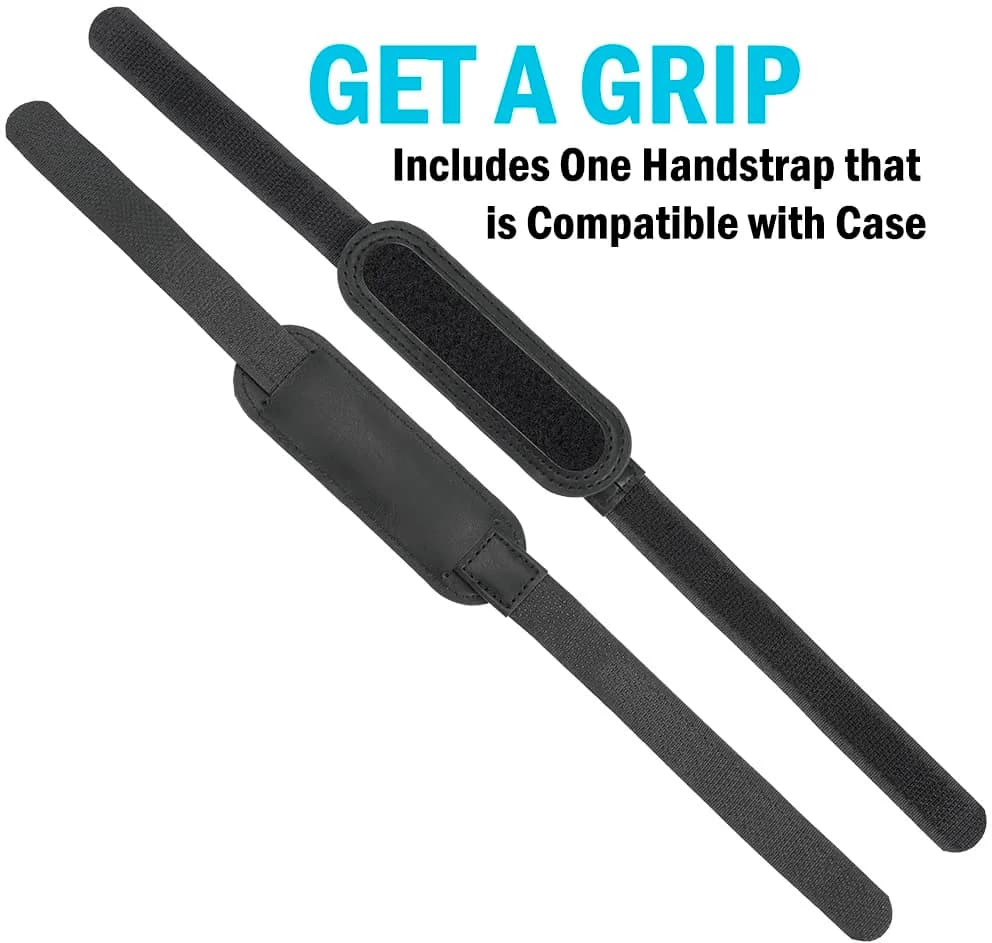Nakedcellphone Case and Hand Strap Combo for Zebra TC22 TC27 - Black | Slim Impact Protection thumbnail 5