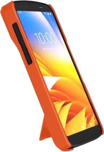 Nakedcellphone Hand Strap and Kickstand Case for Zebra TC22 TC27 - Bright Orange (1.5mm Slim Fit) thumbnail 10
