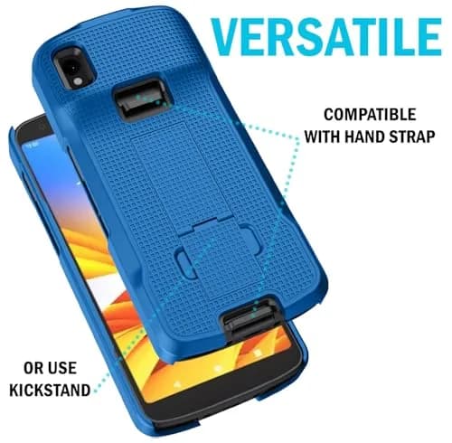 Nakedcellphone Cell Phone Case and Hand Strap Combo for Zebra TC22 TC27 | Impact-Resistant, Slim & Durable thumbnail 6
