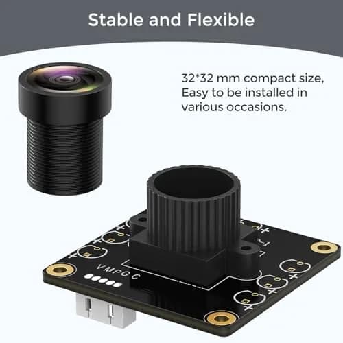 innomaker 1080P USB 2.0 UVC Camera Module 32x32mm | 130° Wide Angle, Plug & Play for SBCs thumbnail 7