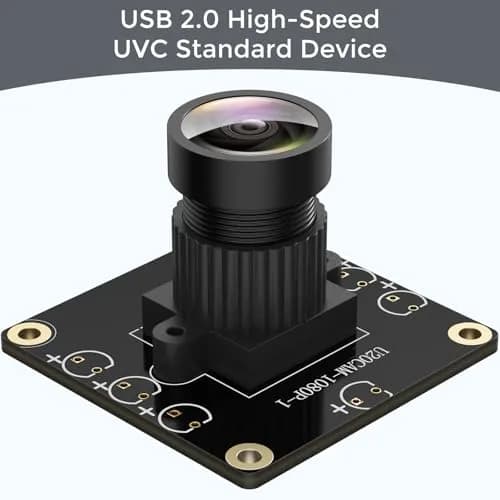 innomaker 1080P USB 2.0 UVC Camera Module 32x32mm | 130° Wide Angle, Plug & Play for SBCs thumbnail 2