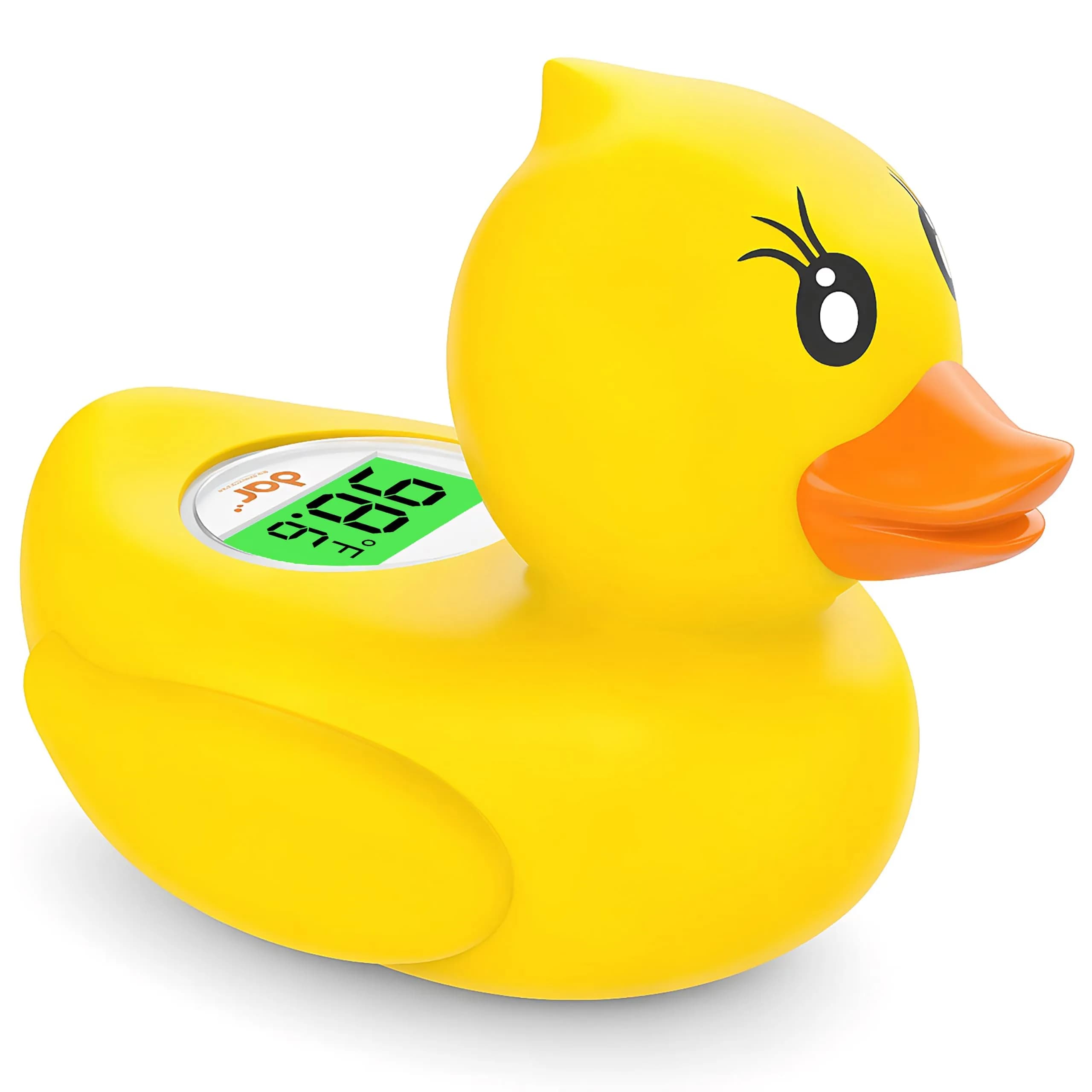 dar darouxiao Baby Bath Thermometer Floating Duck | Instant Temp & Safety Alert (70-120c) - main product image