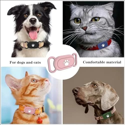 Rzttwl Waterproof Dog Collar Compatible with Samsung Galaxy SmartTag2 | Silicone, Waterproof, Versatile Fit thumbnail 6