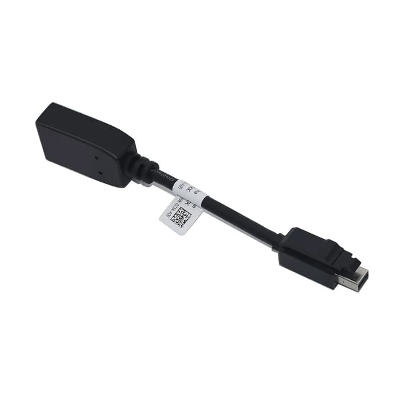 lemincrash Display Port to Mini Display Port Cable 6cm (2.36in) | Black Copper - main product image
