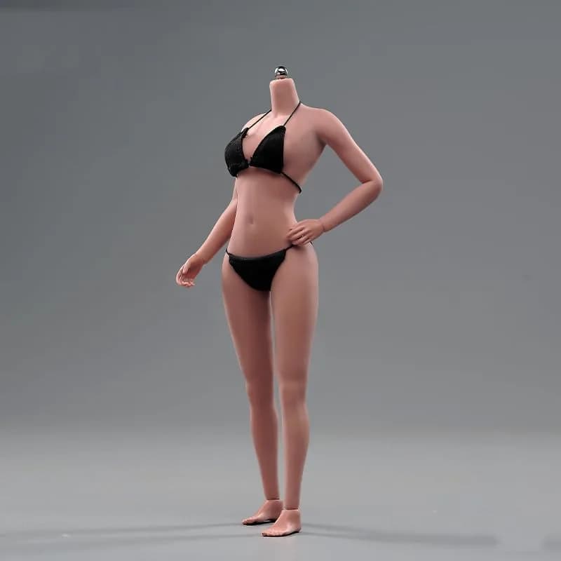 Fremego 1/6 Scale Asian Female Body 12-inch Seamless Figure with Large Bust | ASTM-Tested & BPA-Free Toy Figure thumbnail 7