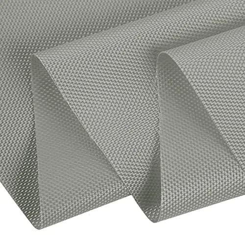 GeeComfy Waterproof Upholstery Fabric by the Yard 600D Oxford Silver Gray 2.27 kg (2 Yards 72" x 58") | Durable Outdoor Fabric for DIY Projects thumbnail 5