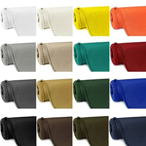 GeeComfy Waterproof Upholstery Fabric by the Yard 600D Oxford Silver Gray 2.27 kg (2 Yards 72" x 58") | Durable Outdoor Fabric for DIY Projects thumbnail 8