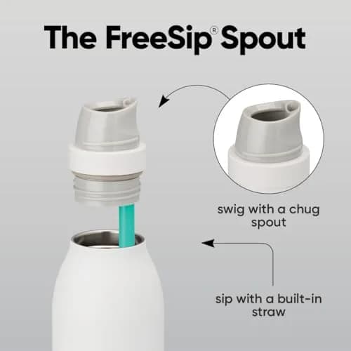 Owala FreeSip Twist Insulated Stainless Steel Water Bottle 710ml (24 oz) | Hydration Bottle with Straw thumbnail 2