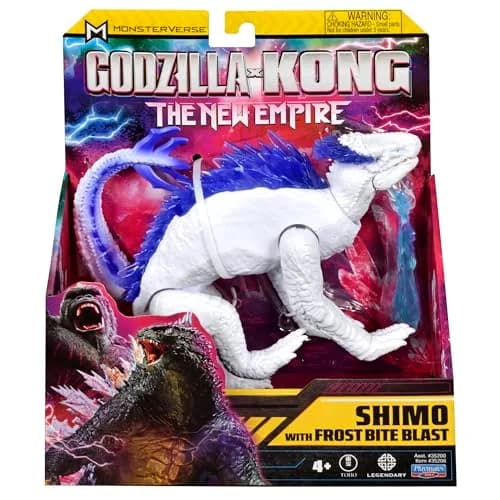 PlayMates Godzilla X Kong Monsterverse 3 Inch Action Figure - Shimo with Frost Bite Blast | Epic Battle Replica thumbnail 4