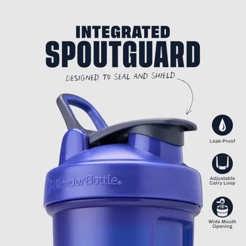 BlenderBottle Classic V2 Shaker Bottle 710ml (20 oz) | Patented Whisk Mixer for Smooth Shakes thumbnail 2