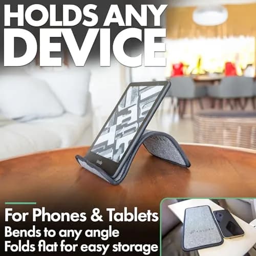 Flight Flap Airplane Phone Holder - Foldable Phone Stand for Plane Travel | Flexible, Compatible with Smartphones & Tablets thumbnail 4