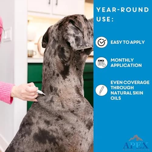 APEX ANIMAL HEALTH Apex Plus Flea & Tick Prevention for Medium Dogs 23-44 lbs | 3-Month Supply thumbnail 6