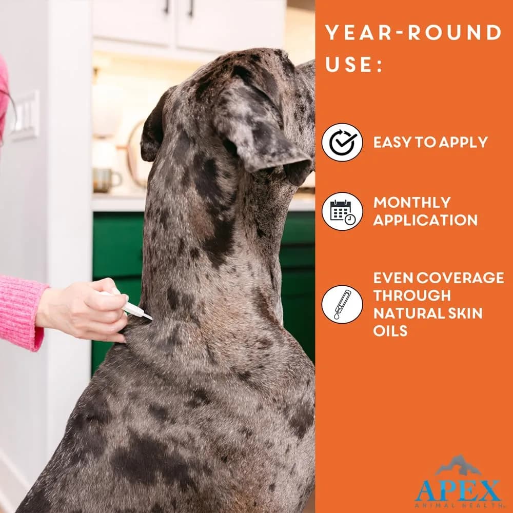 APEX ANIMAL HEALTH Apex Plus Flea & Tick Prevention for Small Dogs 5-22 lbs | 3-Month Supply thumbnail 6