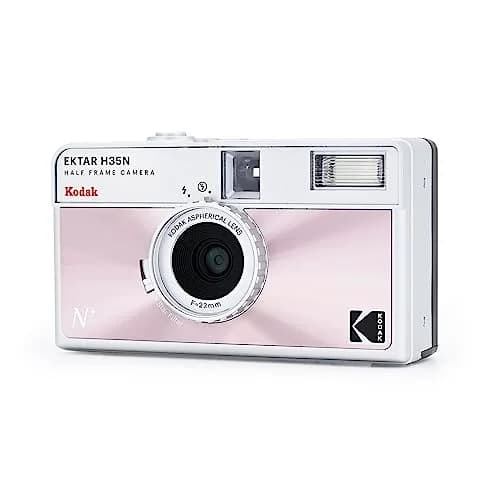 Kodak EKTAR H35N Half Frame Film Camera Bundle with Kodak Ultramax 400/24EXP 35mm Roll Film | Vintage Camera for Film Photography thumbnail 3