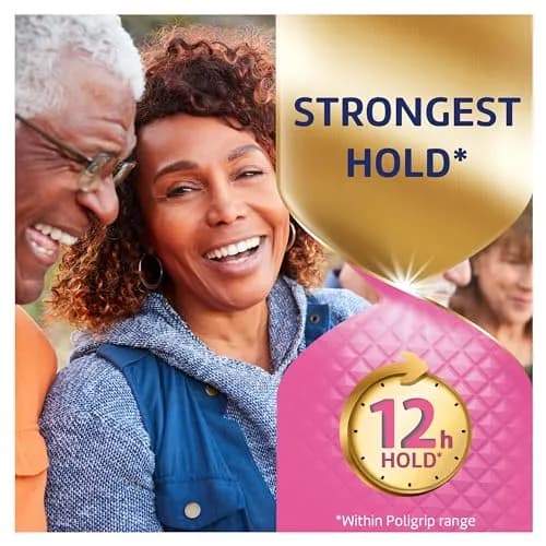 Poligrip Denture Adhesive Power Max Hold Plus Comfort | 4 Tubes 2.2 Oz Each thumbnail 3