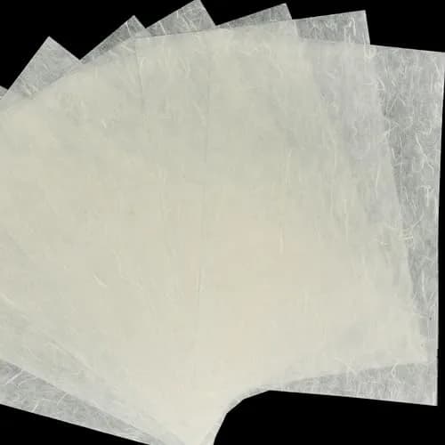 Phaicoilo Mulberry Paper Sheets for Decoupage & Crafts, 50 Sheets A4 (21x30cm) | Acid-Free, Printable Washi Rice Paper thumbnail 1