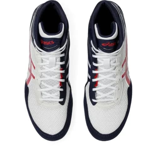 ASICS MATCONTROL 3 Wrestling Shoes White/Classic Red 24.38 cm (8 US) thumbnail 6
