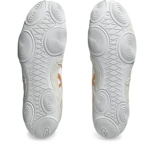 ASICS Men's Snapdown 4 Wrestling Shoes White/Pure Gold 270g (9.5 oz) | Lightweight Breathable Ankle-High Fit thumbnail 7