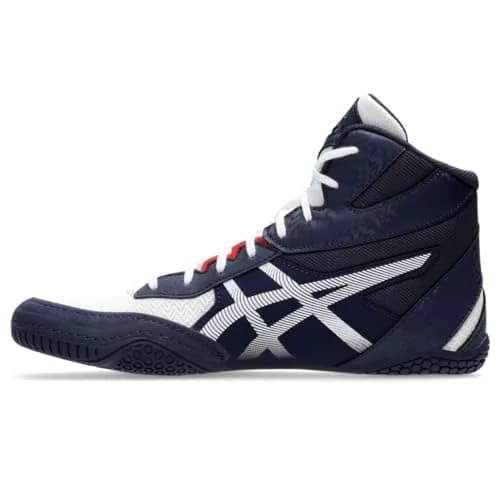 ASICS Men's MATCONTROL 3 Wrestling Shoes, US 10 (Medium), White/Classic Red thumbnail 4