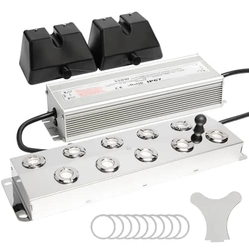 Toriexon Ultrasonic Mist Fogger 10 Heads | 7000ml/H, Stainless Steel, IP67 Waterproof thumbnail 1