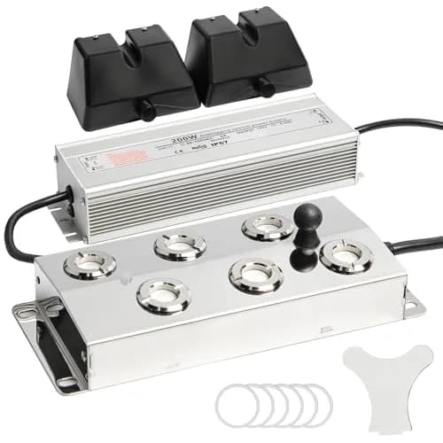 Toriexon Ultrasonic Mist Maker Fogger 6 Heads | 5000ml/H Outdoor Fogger for Gardens & Ponds thumbnail 1