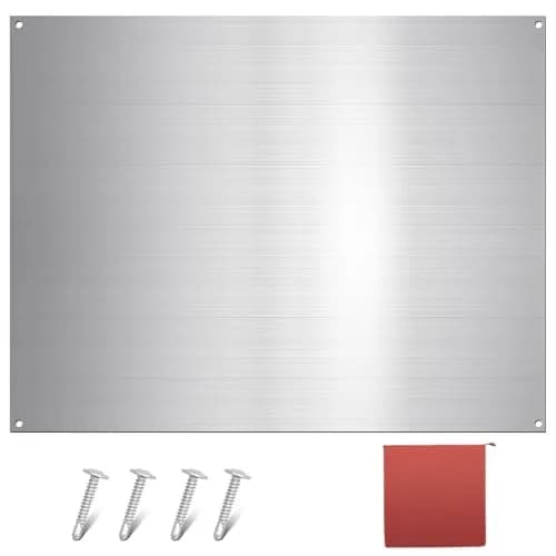 Yaocom Stainless Steel Backsplash 24x30 Inch | Protects Walls from Splatter thumbnail 1