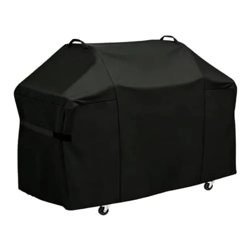 Blackhoso Heavy Duty Grill Cover for Weber Genesis 300 Series & 2022 Genesis 300 Grills, 63"W x 25.6"D x 43"H thumbnail 1