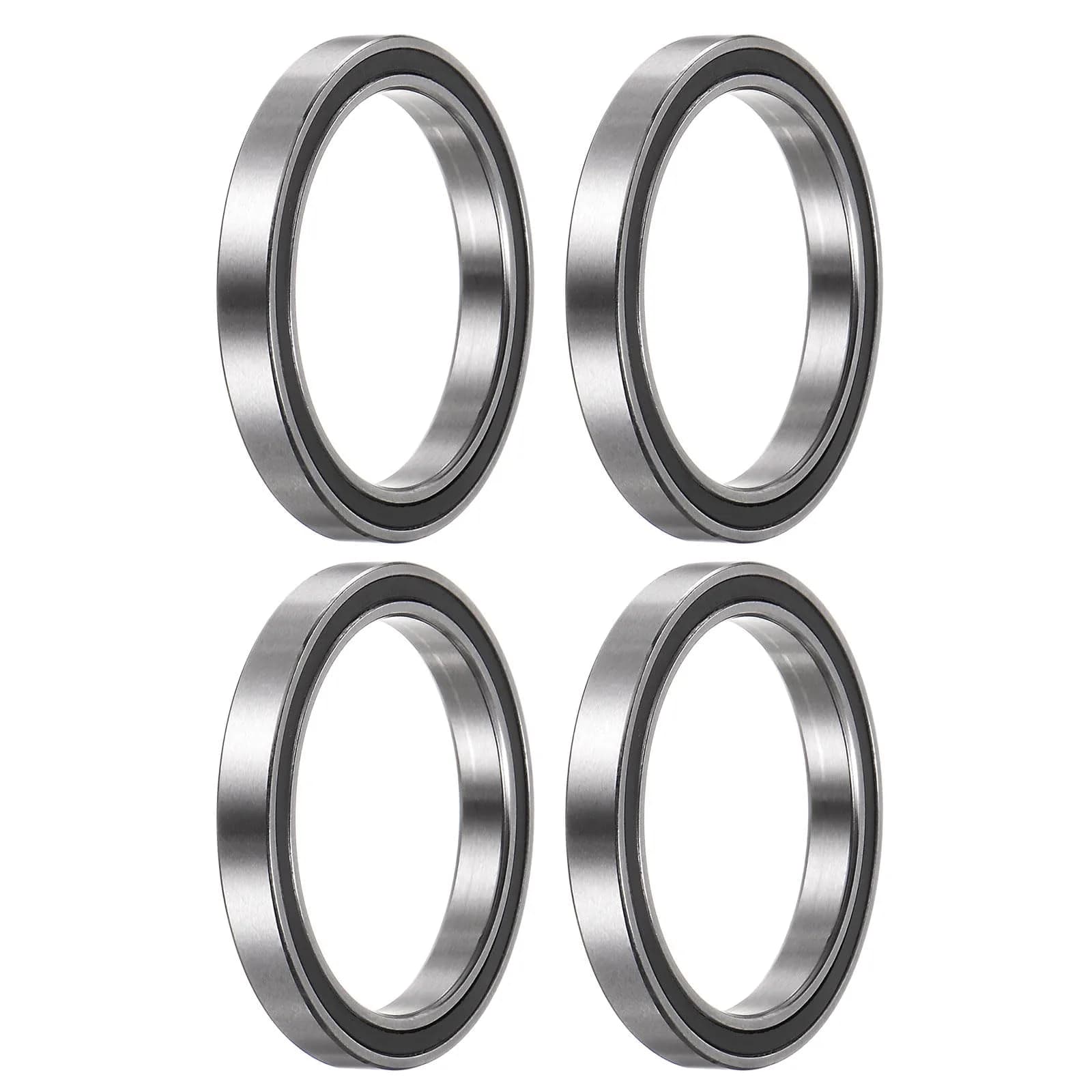 uxcell Deep Groove Ball Bearing 25x32x4mm Double Sealed Chrome Steel | Low Noise, High Support - main product image