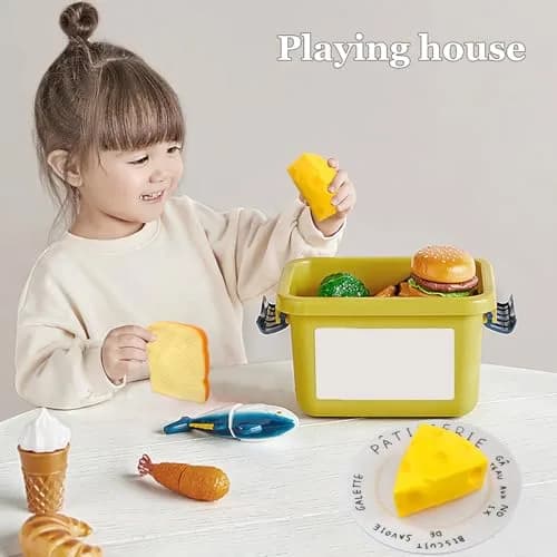 funnysquee Cheese Squishies Stress Relief Toy | Soft, Non-Toxic Rubber, 1 Pc, Ideal for Kids & Adults thumbnail 3
