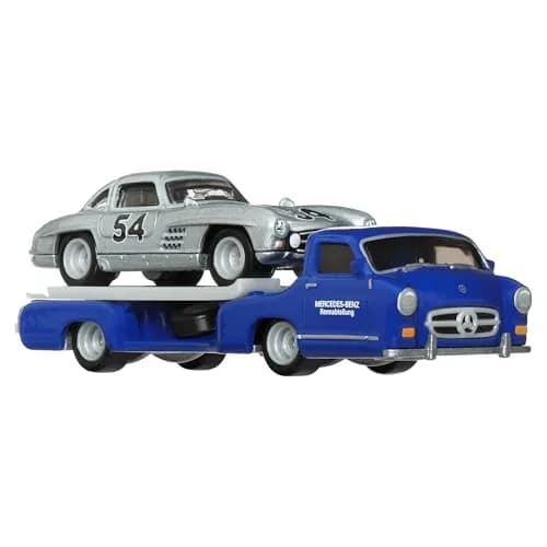 Hot Wheels Team Transport Culture Die-cast Car Mercedes-Benz 300 SL 1:64 Scale | Collector's Model with Metal Construction thumbnail 7