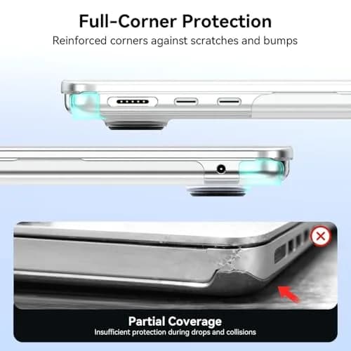 EooCoo Case for MacBook Air 15 inch | Ultra Clear Matte Cover with Precise Fit thumbnail 4