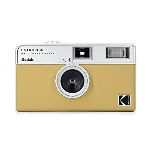 Kodak EKTAR H35 Half Frame 35mm Camera, Sand | Double Your Images Per Roll thumbnail 1