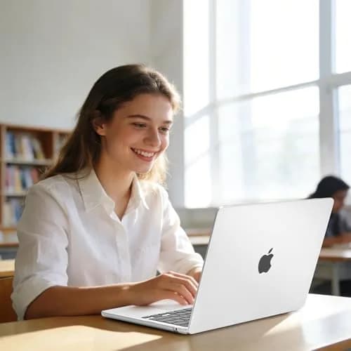 EooCoo Case for MacBook Air 13.6 Inch | Matte Clear, Slim & Protective (70-120 chars) thumbnail 6