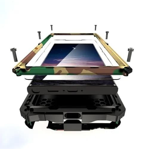 Lunivop Heavy Duty Camouflage Case for Samsung Galaxy S23 Ultra 5G (6.8 Inch) | Military Grade Protection with Kickstand & Screen Protector thumbnail 1