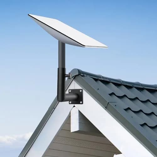 Arinster Starlink Short Wall Mount Kit for Gen 2 Dish | 1.05 kg (2.3 lb) Steel Bracket thumbnail 1