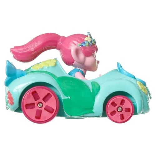 Hot Wheels RacerVerse Trolls Poppy Die-Cast Toy Car 1:64 Scale | ASTM-Tested for Ages 3+ thumbnail 3