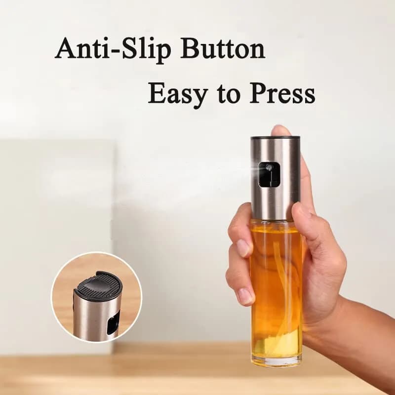 Wayeept Olive Oil Sprayer for Cooking Oil 100 ml | Refillable Mini Bottle for BBQ & Baking thumbnail 4