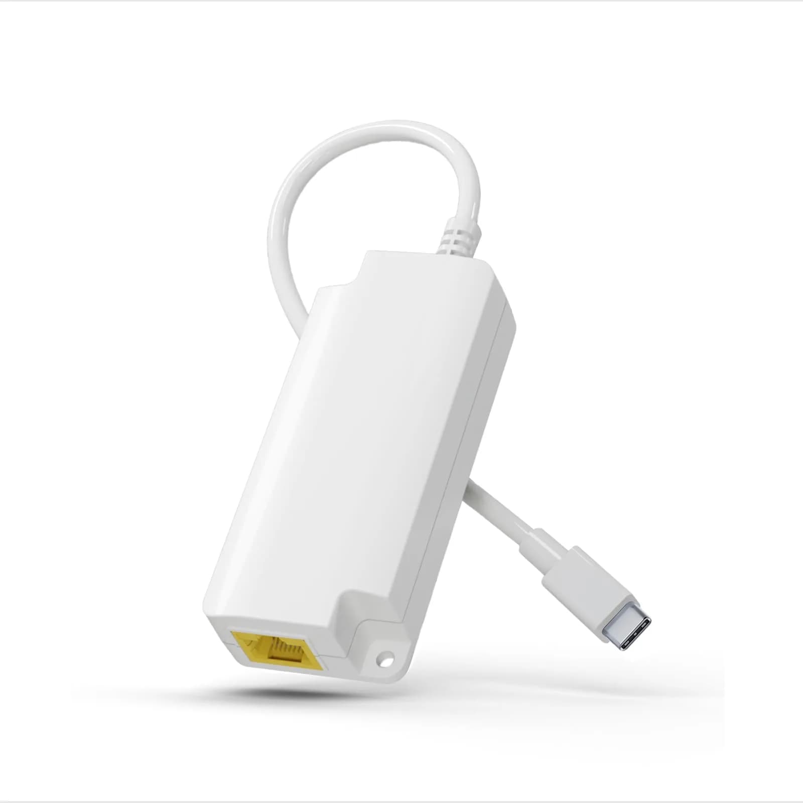 PROCET PoE System Gigabit PoE to USB-C Converter | 10W Charging & Ethernet Adapter - main product image