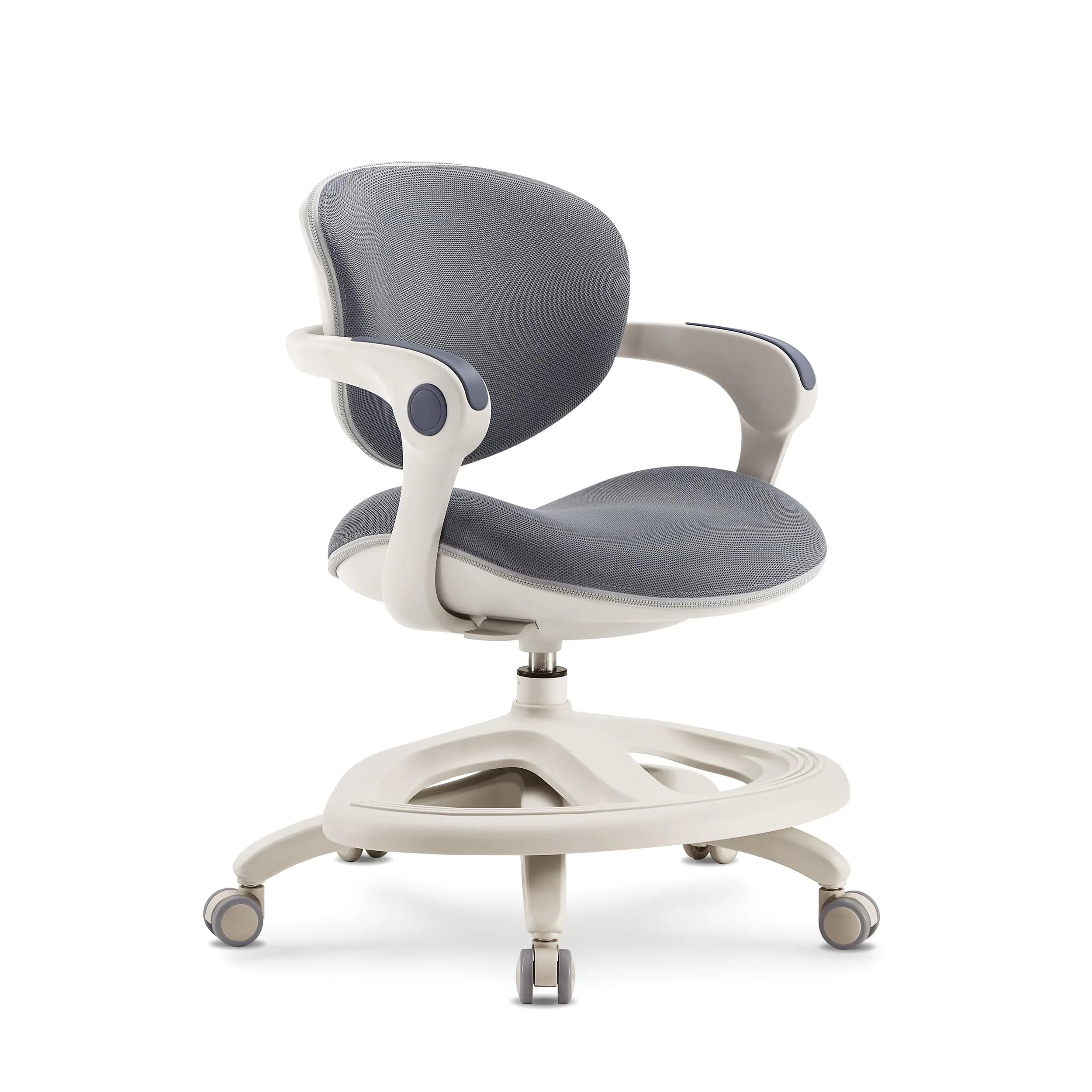 2xhome Kids Ergonomic Desk Chair with Adjustable Cushioned Seat and Back, 20in (51cm) x 14in (36cm) x 33in (84cm) | Supportive & Adjustable - main product image